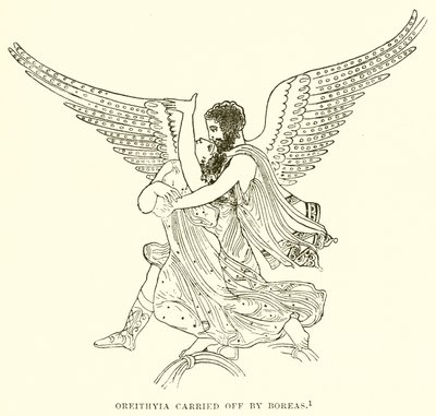 Oritía llevada por Bóreas de English School
