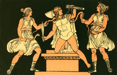 Orestes y las Furias de English School