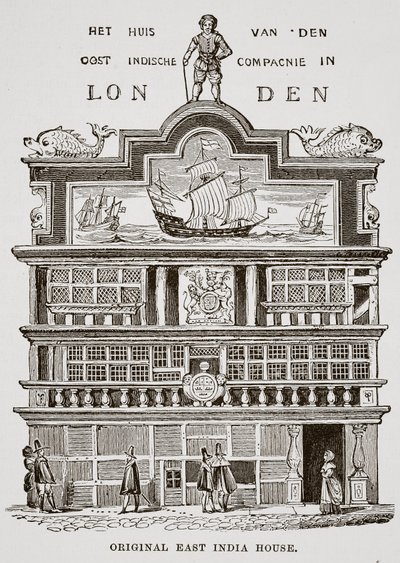 Casa original de la Compañía de las Indias Orientales de English School