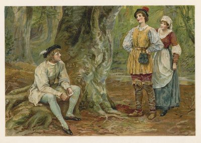 Orlando y Rosalinda en Como Gustéis de English School