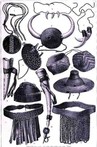 Ornamentos de los negros en el Nilo, de 