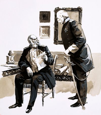 Otto Von Bismarck persuadió al rey Guillermo de no renunciar de English School