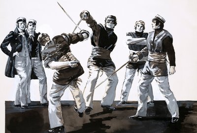 Otto Von Bismarck ganó 26 de 27 duelos de English School