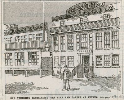 Nuestros hostales que desaparecen: The Star and Garter en Putney de English School