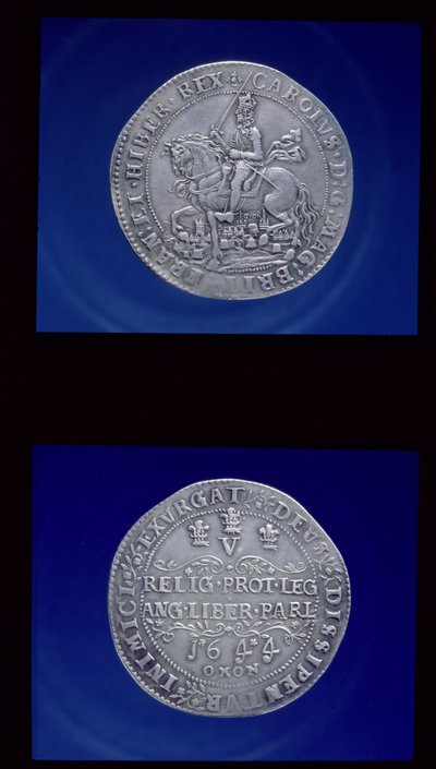 Corona de Oxford del Rey Carlos I, 1644 (plata) de English School