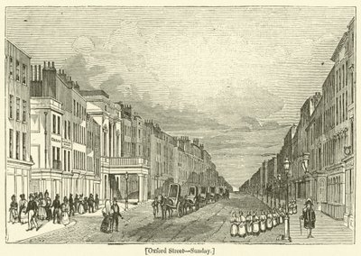 Calle Oxford, domingo de English School