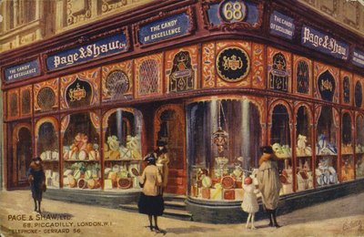 Page & Shaw Ltd, 68, Piccadilly, Londres WI de English School