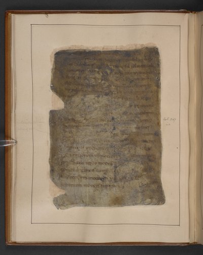 Página de Gildas, De excidio Britanniae (imperfecto), mediados del siglo X de English School