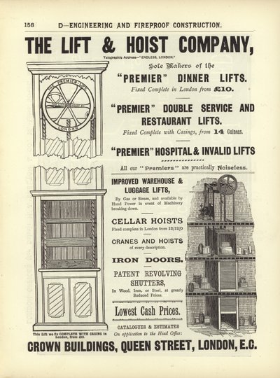 Página del Compendio de Arquitectos, Topógrafos e Ingenieros 1892 de English School
