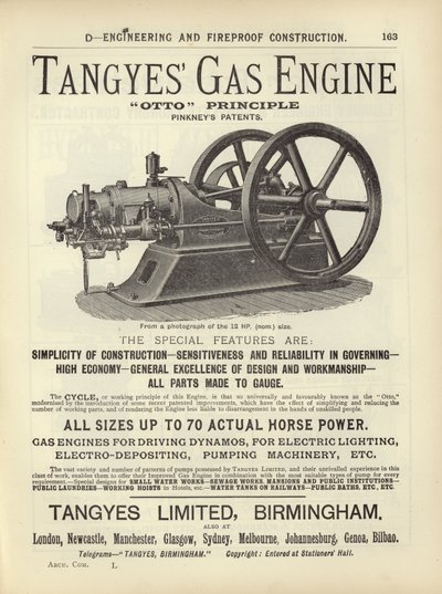 Página del Compendio de Arquitectos, Topógrafos e Ingenieros 1892 de English School