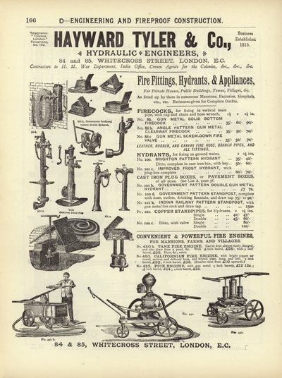 Página del Compendio de Arquitectos, Topógrafos e Ingenieros 1892 de English School