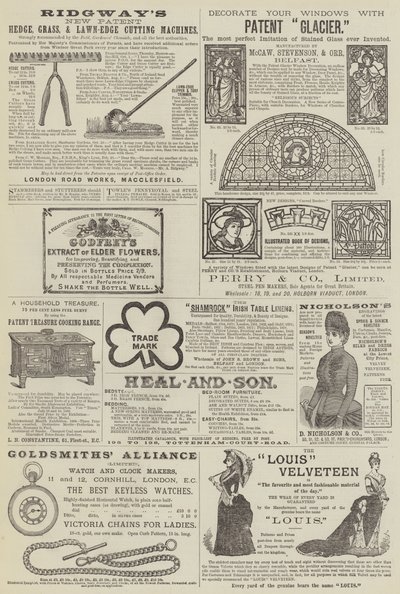 Página de Anuncios (grabado) de English School