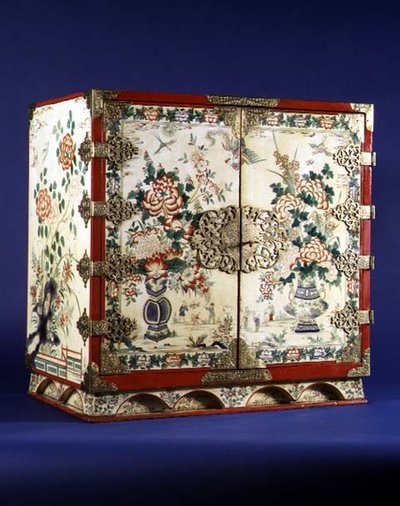 Gabinete pintado de English School