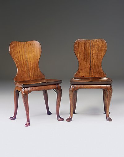 Par de sillas de salón de Jorge II, c.1730 de English School