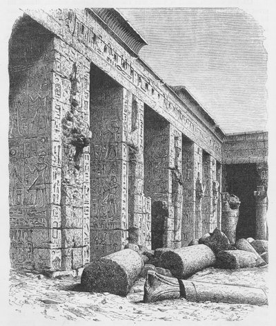 Palacio de Ramsés III, Medinet-Abou de English School