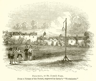 Pall-Mall, en el parque de St. James de English School