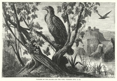 Parábola de las águilas y la vid, Ezequiel XVII de English School
