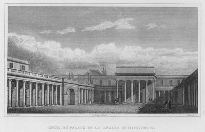 París, Patio del Palacio de la Legión de Honor de English School