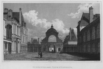 París, Fontainebleau, Cour D