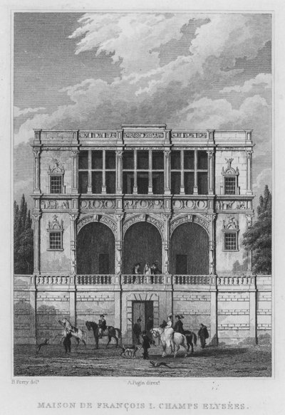 París, Maison De Francois I, Champs Elysees de English School