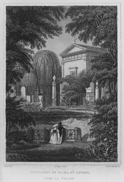 París, Monumento de Talma y Otros, Père Lachaise de English School