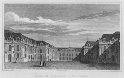 París, Palais De Versailles, Cour Royale de English School