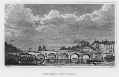 París, Puente de la Tournelle de English School