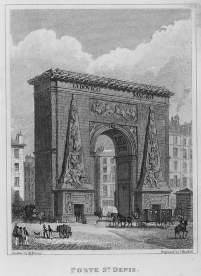 París, Porte St Denis de English School