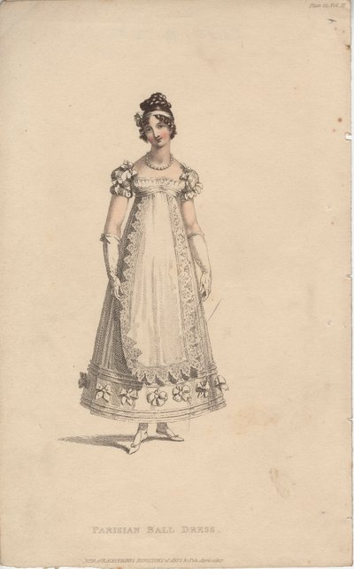 Vestido de baile parisino de English School