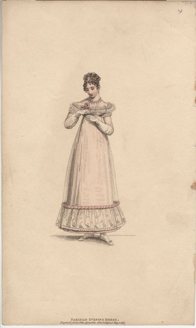 Vestido de noche parisino de English School