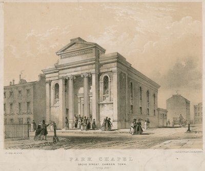 Capilla del Parque, Grove Street, Camden Town de English School