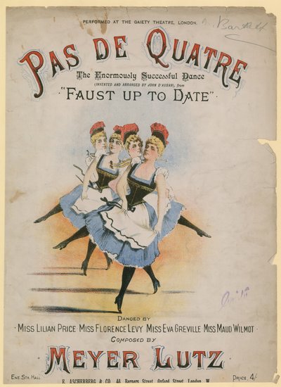 Pas de Quatre de English School