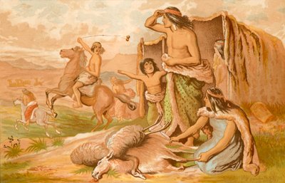 Patagones - Partida para la caza del guanaco de English School