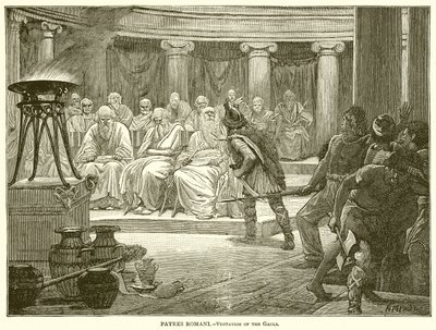 Patres Romani.--Visita de los galos de English School