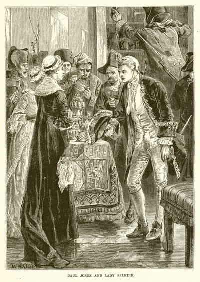Paul Jones y Lady Selkirk de English School