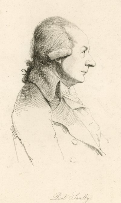 Paul Sandby, cartógrafo y pintor de English School