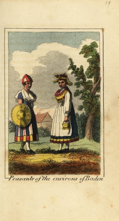 Mujeres campesinas de los alrededores de Baden, Alemania de English School