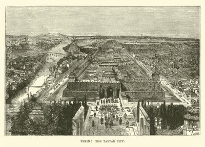 Pekín, la Ciudad Tártara de English School