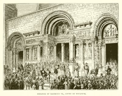 Penitencia de Raimundo VI, conde de Toulouse de English School