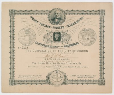 Celebración del Jubileo del Penny Postage de English School