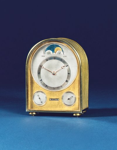 Reloj de viaje con calendario perpetuo, 1898 de English School