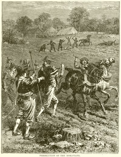 Persecución de los Moravos de English School