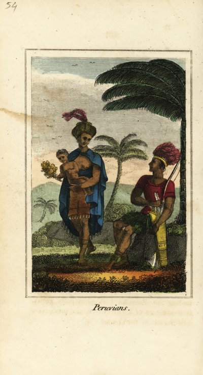 Peruanos o pueblo inca de Perú de English School