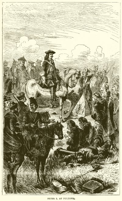 Pedro I en Pultowa de English School