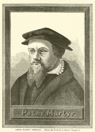 Peter Martyr Vermigli (grabado) de English School