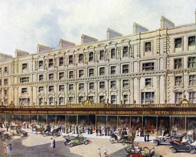 Locales de Peter Robinson en Regent Street de English School