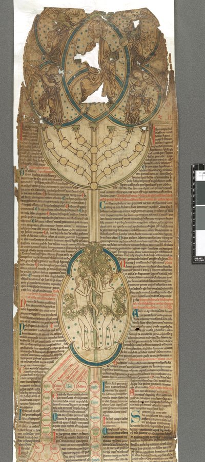 Pedro de Poitiers, Compendium historiae in genealogia Christi (Pergamino) de English School