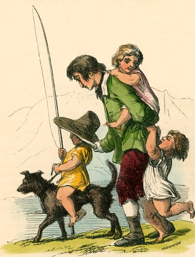 Pedro jugando con los niños de English School