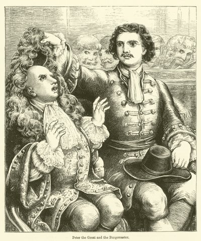Pedro el Grande y el burgomaestre de English School