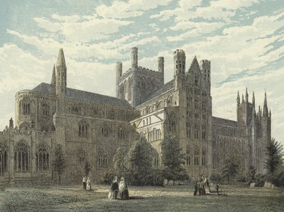 Catedral de Peterborough, Vista Noreste de English School